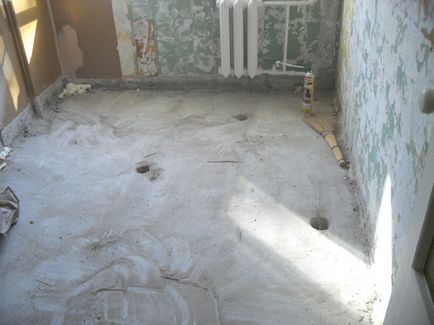 Стяжка підлоги з керамзитом своїми руками відео, фото
