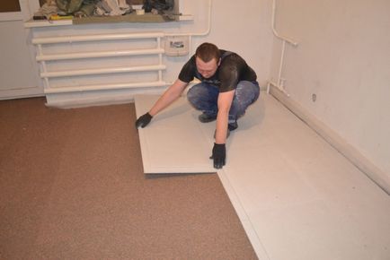 Стяжка підлоги з керамзитом своїми руками відео, фото
