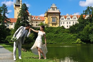 Nunta în castelul din Pruhonice, Republica Cehă
