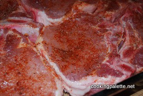 Свинячі відбивні з сухим маринадом на грилі або сковороді - cooking palette