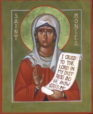 Свята праведна Моніка, мати блаженного Августина, храм святих новомучеників і сповідників