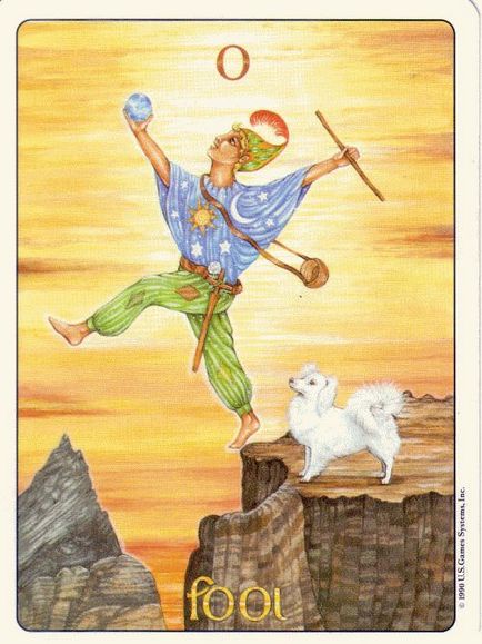 Tarot Fool (bolond lasszó 22) (lasszó) Tarot Fool (bolond lasszó 22)