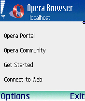 Secretele Opera - personalizați browserul principal pentru s60 - test opera mobile, revizuiți Opera Mobile, Opera