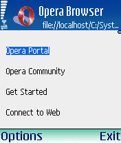 Secretele Opera - personalizați browserul principal pentru s60 - test opera mobile, revizuiți Opera Mobile, Opera