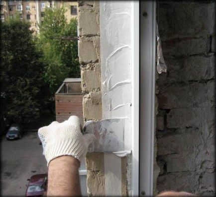 Tehnologia de etanșare ermetică a construcțiilor de ferestre