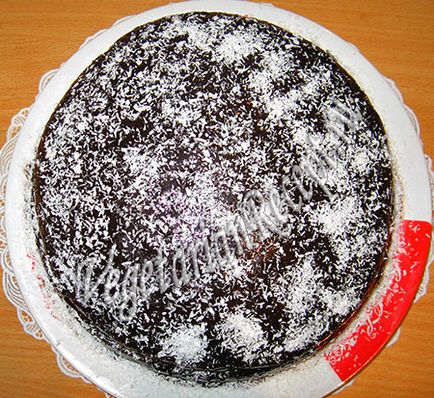 Торт на молоці - чарівний - з Кероб - рецепт з фото