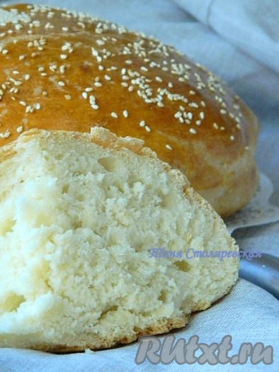 Pâine turcească - pregătim pas cu pas o fotografie