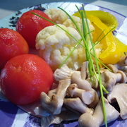 Univerzális pác gyors (naponta), pácolás zöldség (karfiol, paradicsom, gomba