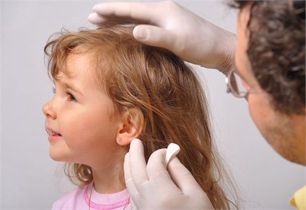 La copil după o puncție ureche ce să facă sau să facă