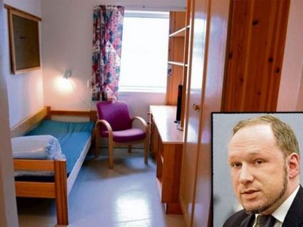 Condiții pentru Anders Breivik (12 fotografii) - Trinity