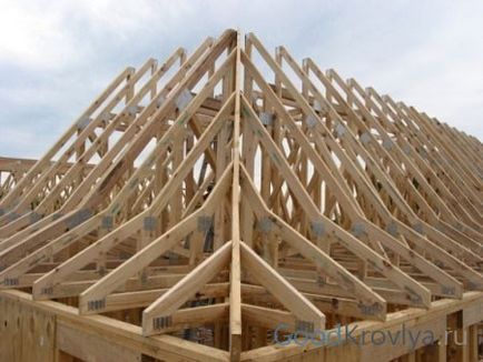 Construcția sistemului de bare de acoperiș cum se creează construcția corectă a acoperișului