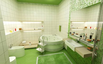 Fürdőszoba feng shui - a szín, a tervezés, a sorrend