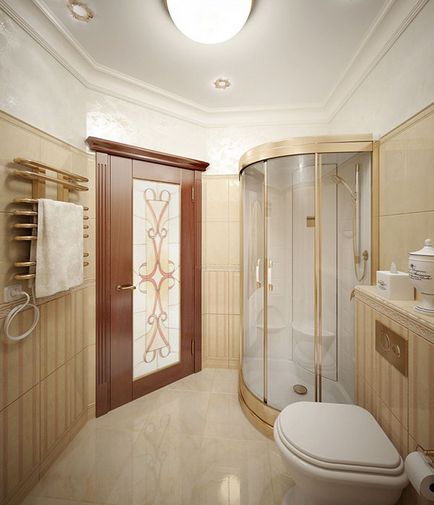 Варіанти дизайну ванної з душовою кабіною, добірки фото інтер'єрів і ідеї дизайну