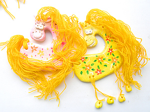 Веселі новорічні конячки - ярмарок майстрів - ручна робота, handmade