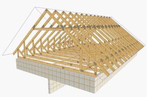 Tipuri de acoperișuri arbalete, elemente structurale și calculul acestora, montaj de șanțuri și ordine
