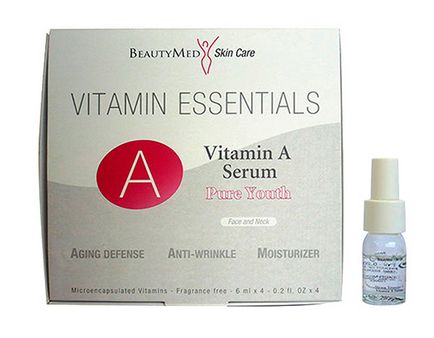 Vitamina A în ulei sub formă de soluție lichidă (acetat de retinol și palmitat)