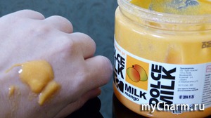 Смачне очищення з dolce milk - dolce milk exfoliant shower gel milk mango