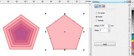 În lumea contururilor coreldraw