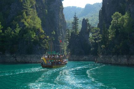 Green Canyon (canion verde) (Turcia) descriere și program de excursie, foto