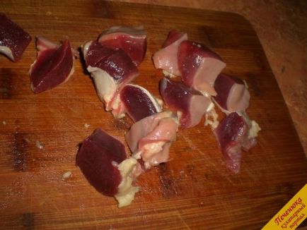 Sült kacsa navels (lépésről lépésre recept fotókkal) (pástétomok) Sült kacsa navels (lépésről lépésre recept fotókkal)