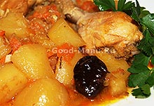 Печеня з курки по-домашньому - рецепт з покроковими фото