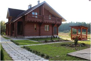 Agroturismul din regiunea Grodno, Grodno, peisaje agrare din Belarus, închirierea unei cabane, o casă și o regiune agrară