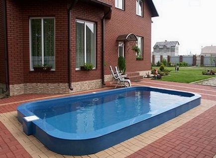 Piscină de propilenă pe teren cu propriile mâini, piscina de la groapă până la finisare, nu