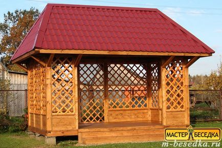 Pergolák fa kerti (18 kép szép gondolatok fa nyári pavilon) (pavilon) Pergolák fa kerti (18 kép szép gondolatok fa nyári pavilon)