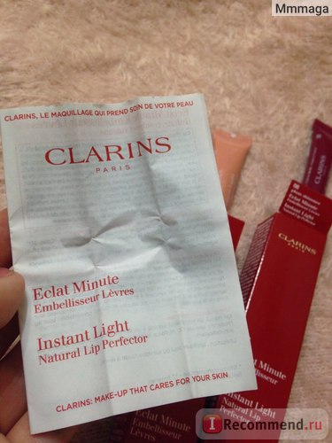 Блиск для губ clarins eclat minute - «08 plum shimmer і 03 nude shimmer - кремові солодощі для