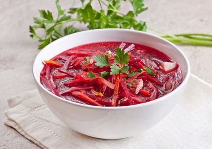 Borsch cu pui