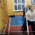 Ünnepség elején és végén a képzés Kyokushin