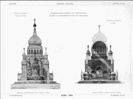 Biserica învierii lui Hristos la stația din Varșovia, pe canalul de by-pass