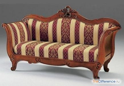 Care este diferența dintre canapea și cea otomană