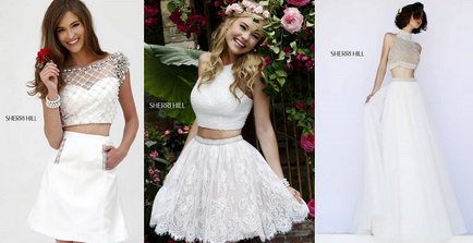 Crop top wedding dresses найкращу весільну сукню з двох частин