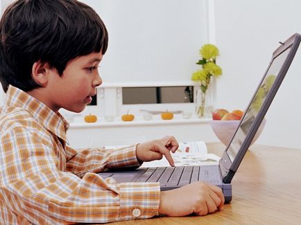 Copiii de pe Internet ajută să nu se piardă în rețea