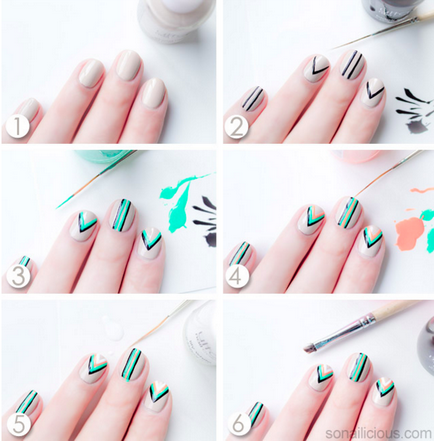 Дизайн квітів на нігтях майстер клас - #nail #nails # nail-art #design # нігті # манікюр # ідея_манікюра