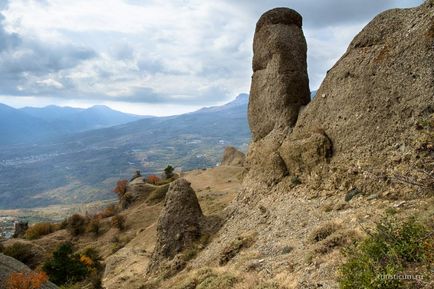 Valea fantomelor - o rută de mers pe jos, Crimeea