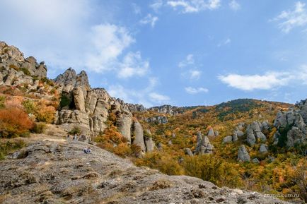 Valea fantomelor - o rută de mers pe jos, Crimeea