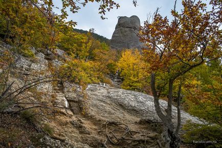 Valea fantomelor - o rută de mers pe jos, Crimeea