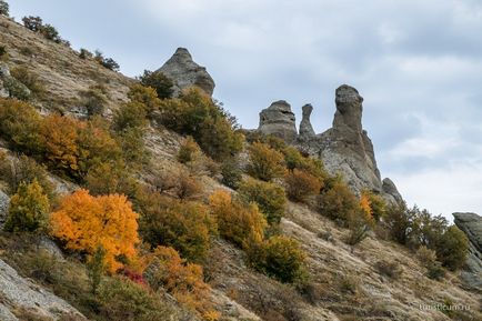 Долина привидів - пішохідний маршрут, крим