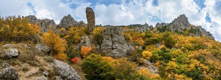 Долина привидів - пішохідний маршрут, крим