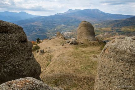 Valea fantomelor - o rută de mers pe jos, Crimeea