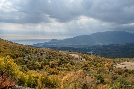 Valea fantomelor - o rută de mers pe jos, Crimeea