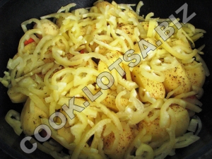 Domlyama üzbég bográcsban - ízletes házi lépés recept fotók (recept) Domlyama üzbég bográcsban - ízletes házi lépésre recept fotók