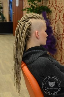 Dreadlocks la Moscova și Sankt-Petersburg - saloane de înfrumusețare 