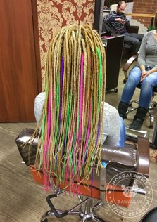 Dreadlocks la Moscova și Sankt-Petersburg - saloane de înfrumusețare 