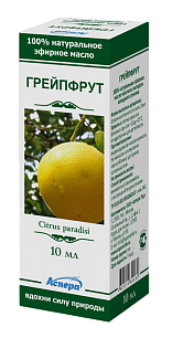 Ефірна олія грейпфрут, застосування, лікувальні властивості, протипоказання, аспера