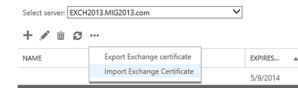 Експорт сертифіката з exchange 2007