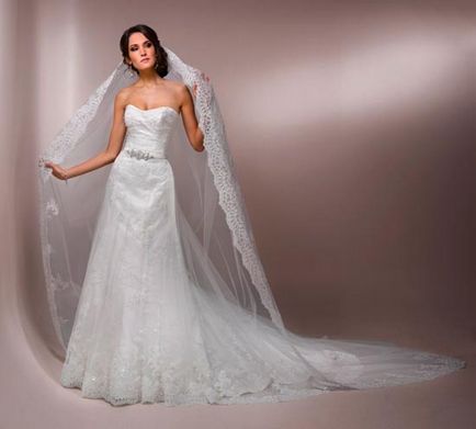 Vălul este lung sau scurt, portalul de nuntă