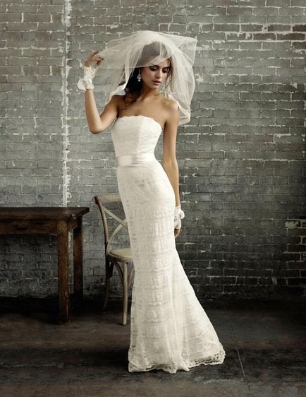 Vălul este lung sau scurt, portalul de nuntă
